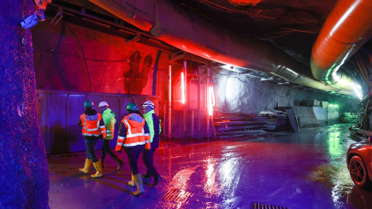 100 Kilometer Tunnel umfasst das Netzwerk rund um die Speicherseen in Kaprun.  