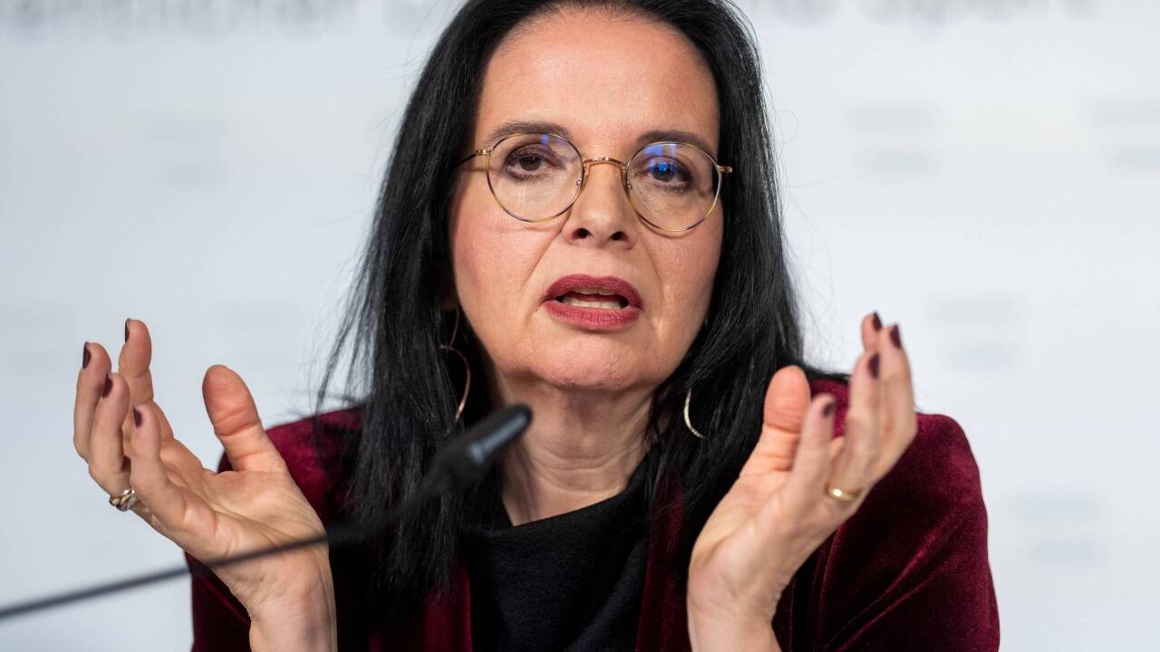  Kulturstaatssekretärin Andrea Mayer (Grüne). 