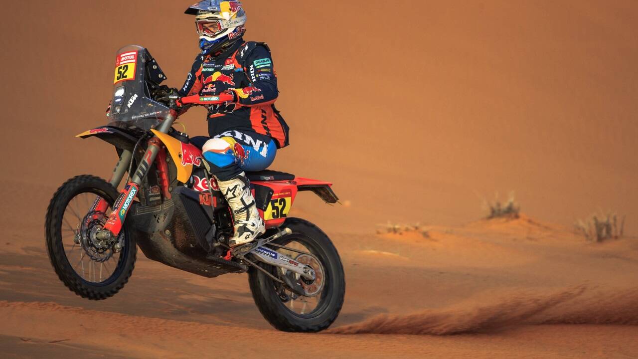 Matthias Walkner konnte die Rallye Dakar 2023 verletzungsbedingt nicht beenden. 
