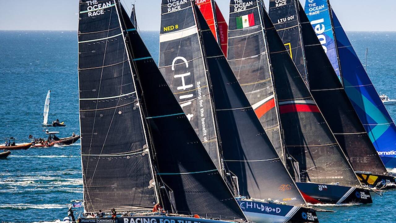 Das Ocean Race ist im Gang.  