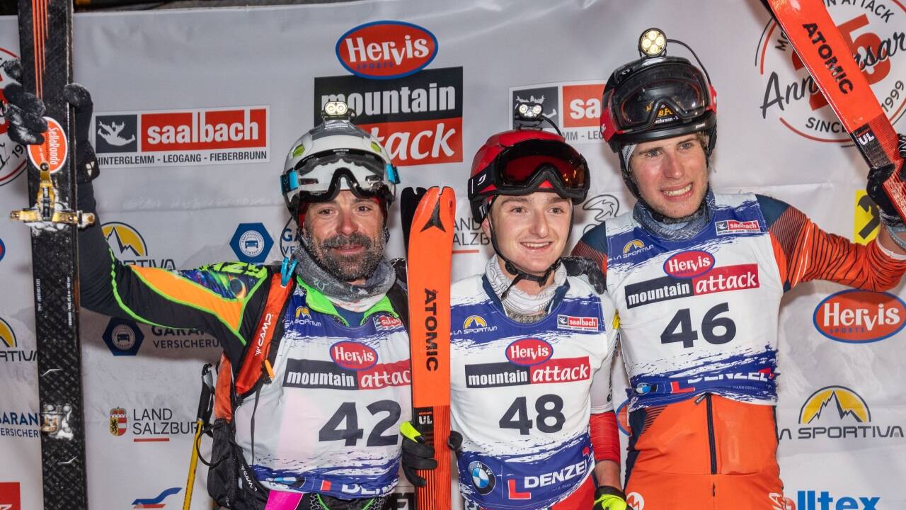 Die Top drei der Tour bei den Männern: Hannes Lohfeyer (M.), Philipp Götsch (l.), Nils Oberauer (r.). Die Top drei der Tour bei den Männern: Hannes Lohfeyer (M.), Philipp Götsch (l.), Nils Oberauer (r.).