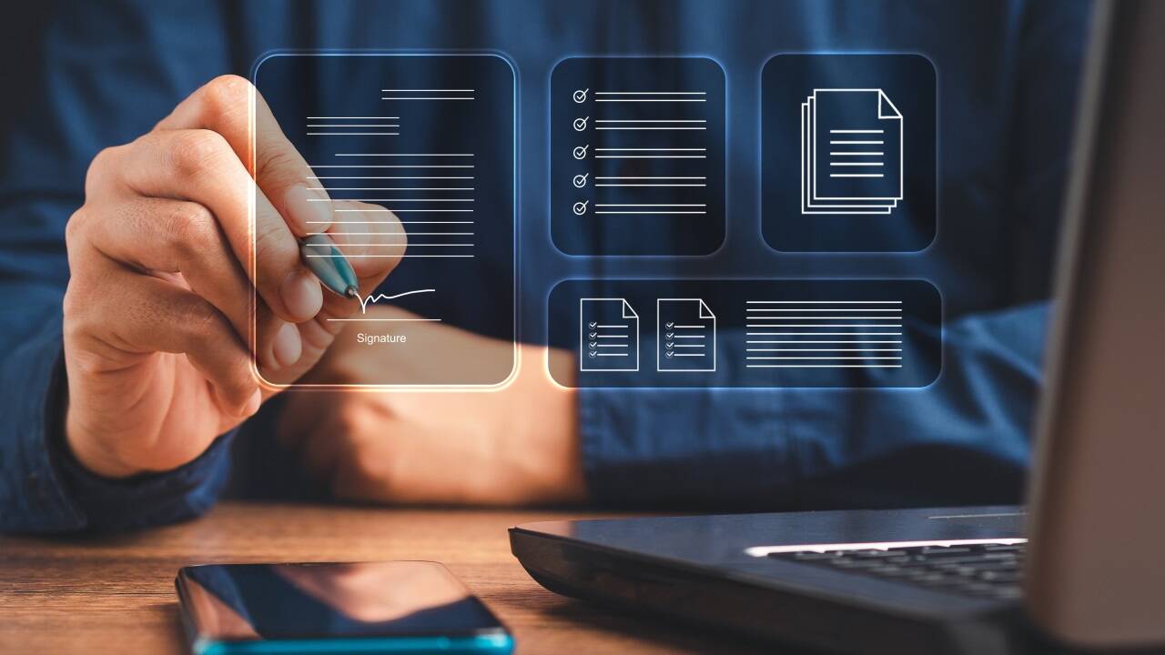 Unterschreiben mit einer digitalen Signatur ist keine Seltenheit mehr. 