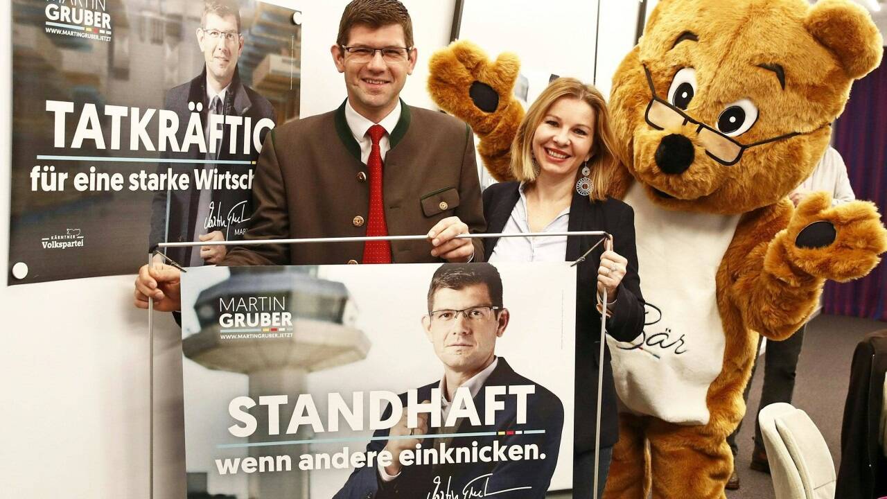 Hofft, in der Landesregierung zu bleiben: Martin Gruber (ÖVP). 