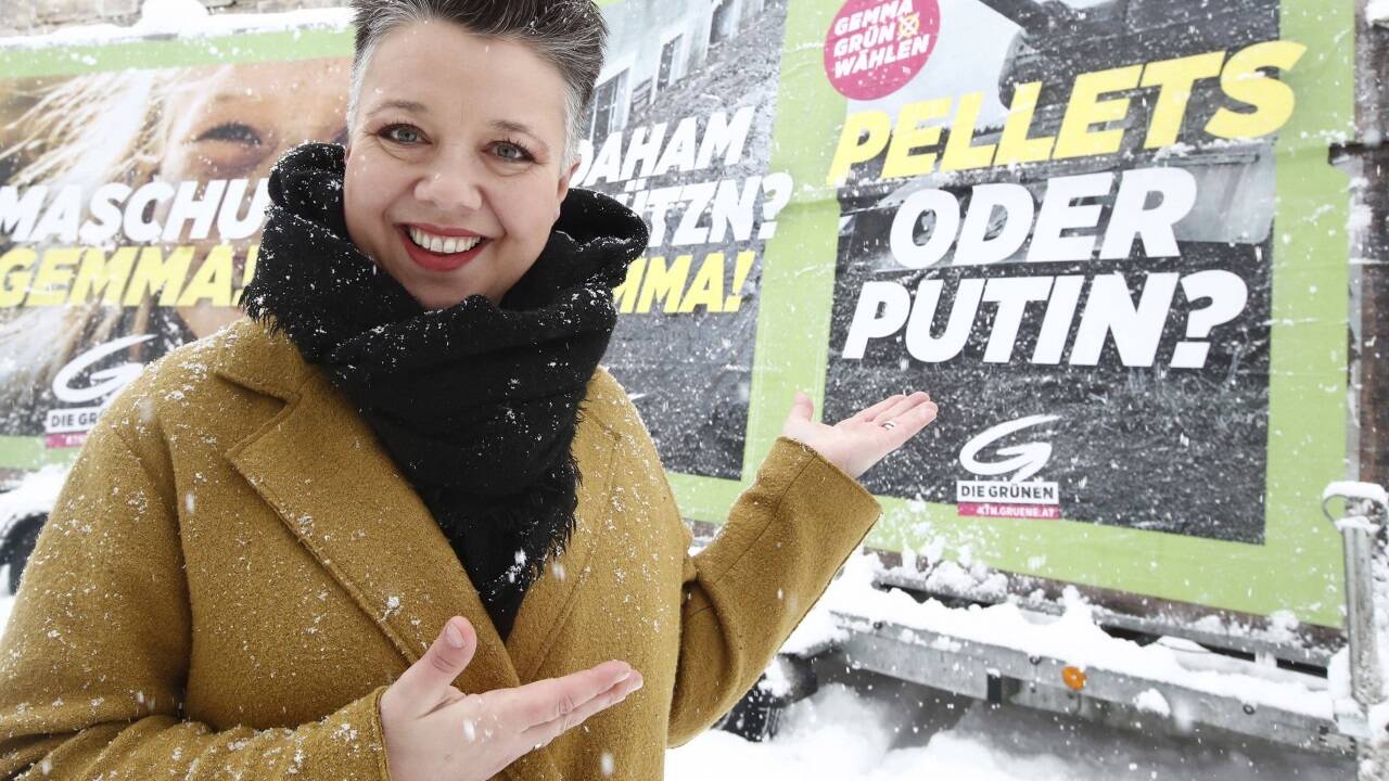 Hofft, die Grünen zurück in den Landtag zu bringen: Olga Voglauer. 