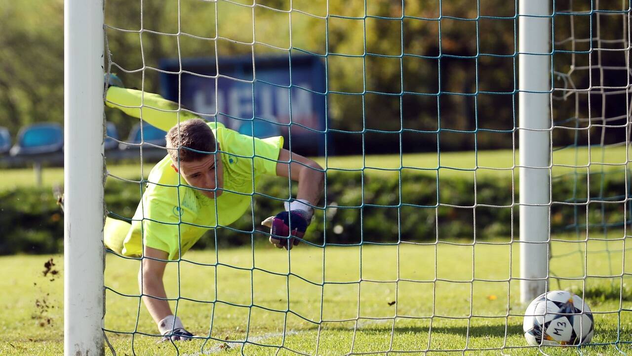 Goalie Ammar Hasanovic kommt nach Salzburg zurück: Der 20-Jährige steht im Frühjahr beim SAK im Tor.  