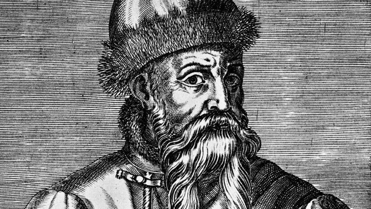 1468: In Mainz stirbt Johannes Gensfleisch zur Laden, genannt Gutenberg, der Erfinder des Buchdrucks mit beweglichen Lettern. In seiner Werkstatt druckte er die gesamte Heilige Schrift. 1468: In Mainz stirbt Johannes Gensfleisch zur Laden, genannt Gutenberg, der Erfinder des Buchdrucks mit beweglichen Lettern. In seiner Werkstatt druckte er die gesamte Heilige Schrift.