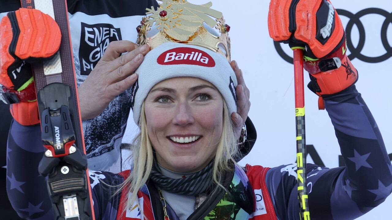 US-Skistar Mikaela Shiffrin. US-Skistar Mikaela Shiffrin.