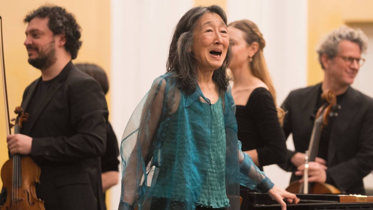 Mitsuko Uchida und das Mahler Chamber Orchestra im Großen Saal des Mozarteums 
