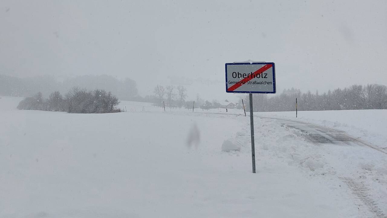 Noch sind die Felder in Oberholz bei Straßwalchen unberührt. Ein Bohrunternehmen vermutet dort Erdgasvorkommen.  