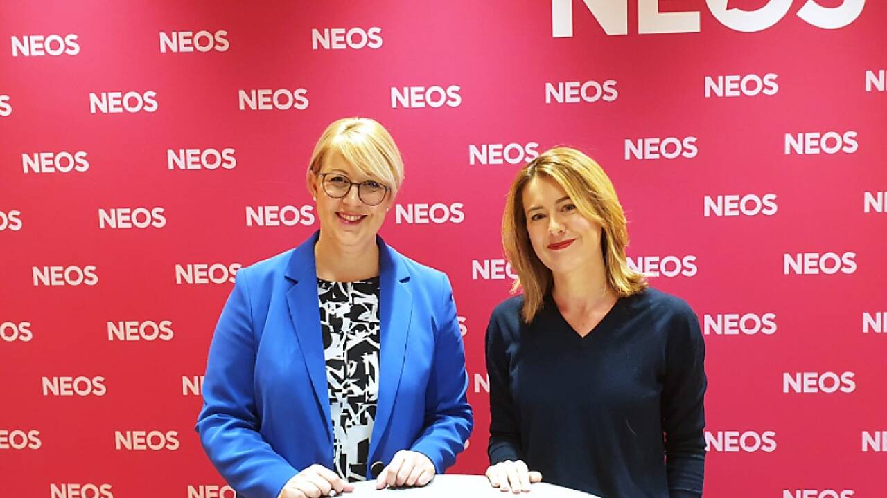 Claudia Gamon (r.) wird neue Landessprecherin. 
