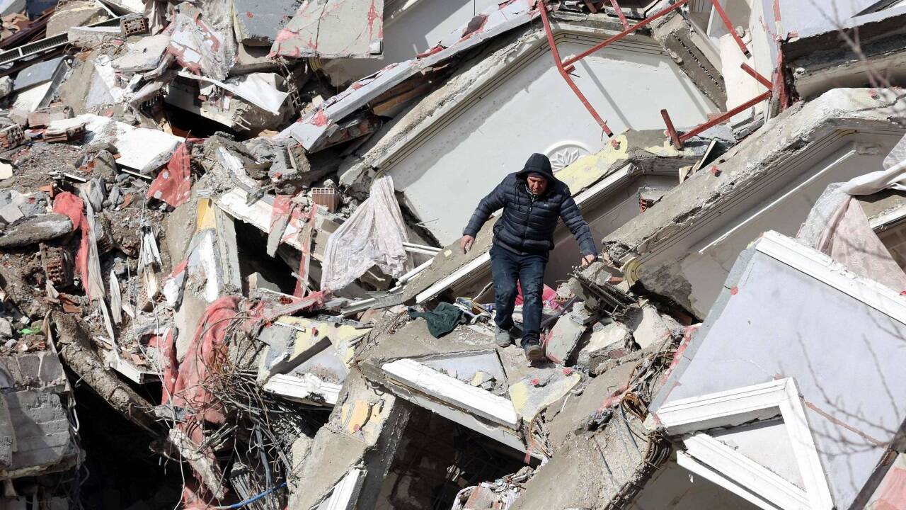 Die türkische Stadt Kahramanmaras wurde von dem Beben besonders stark getroffen.  