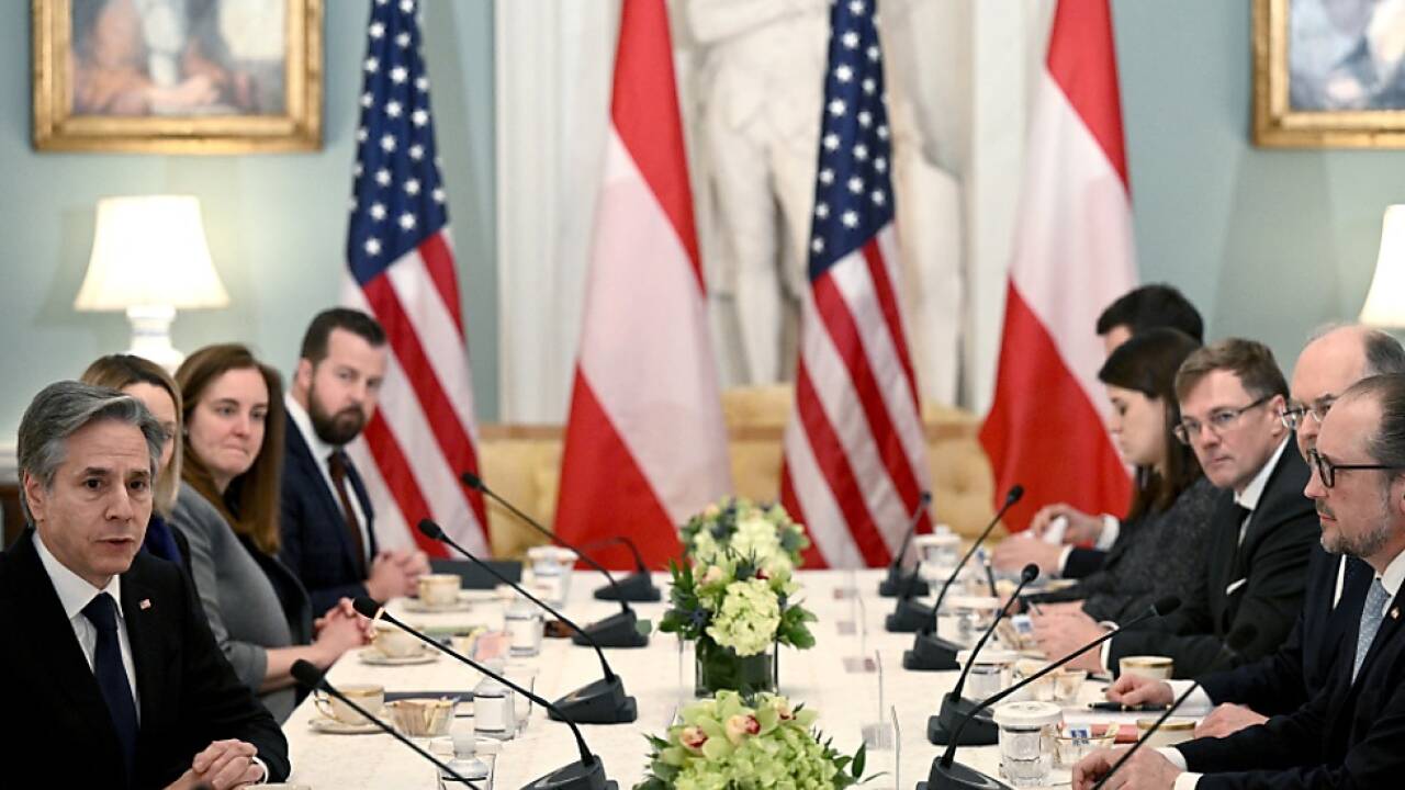 Schallenberg bei US-Au§enminister Blinken zu Gast 