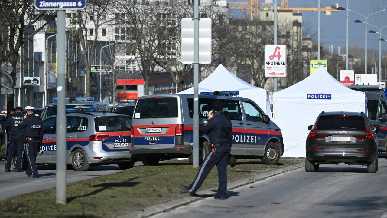 Großaufgebot der Polizei 