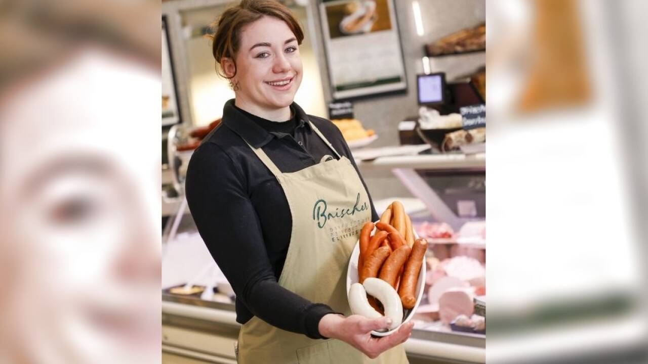 Anna Baischer ist die jüngste Metzgermeisterin Österreichs. 