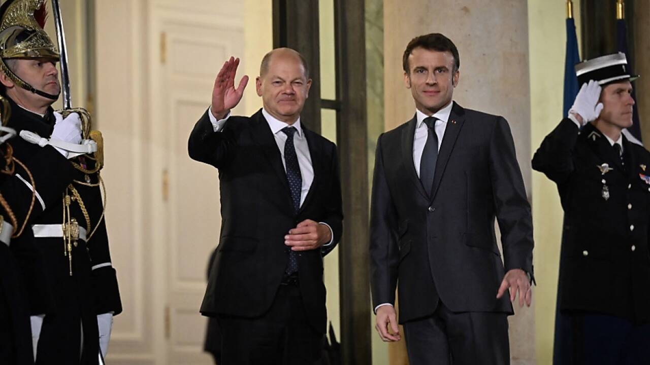 Scholz und Macron warten auf Selenskyj 