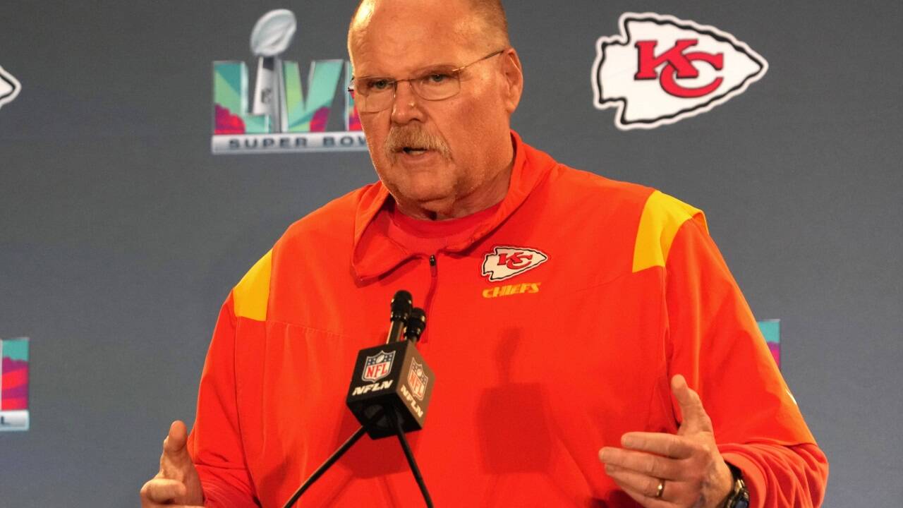 Andy Reid ist Head Coach der Kansas City Chiefs. 