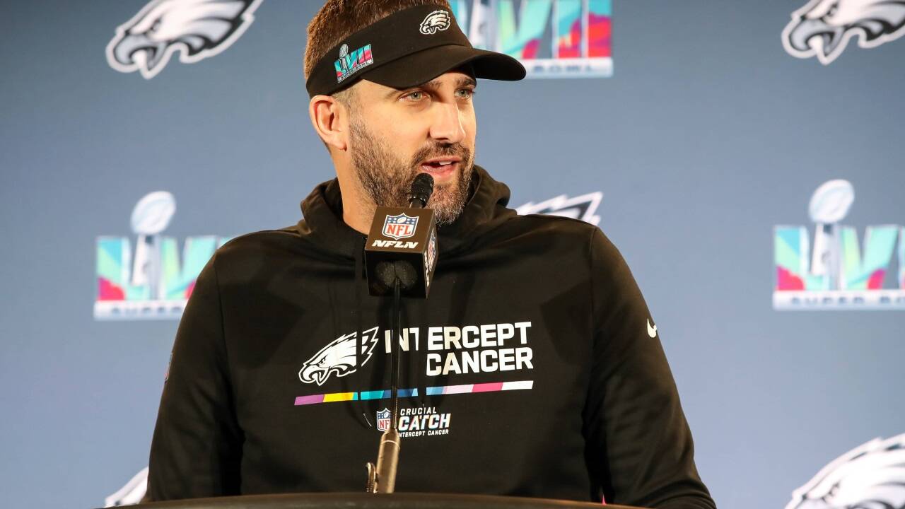 Nick Sirianni hat bei den Philadelphia Eagles das Sagen. 