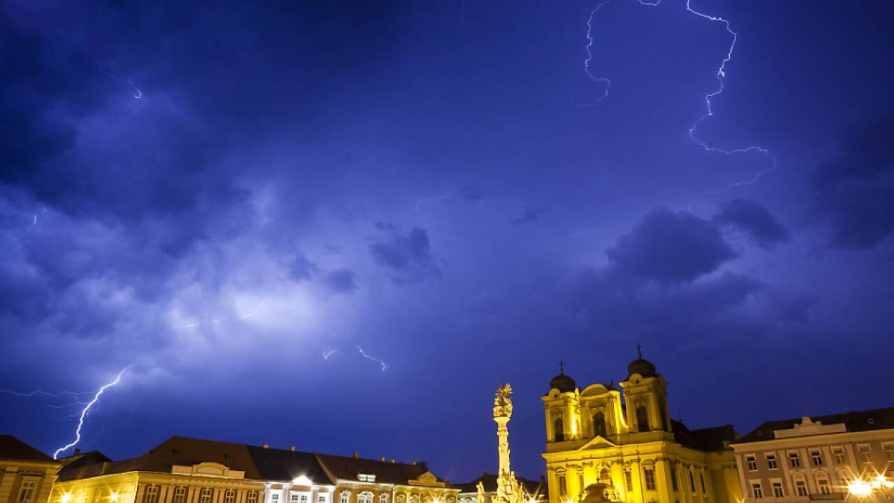 Die Piata Unirii in Timisoara (Archivbild aus 2016) 