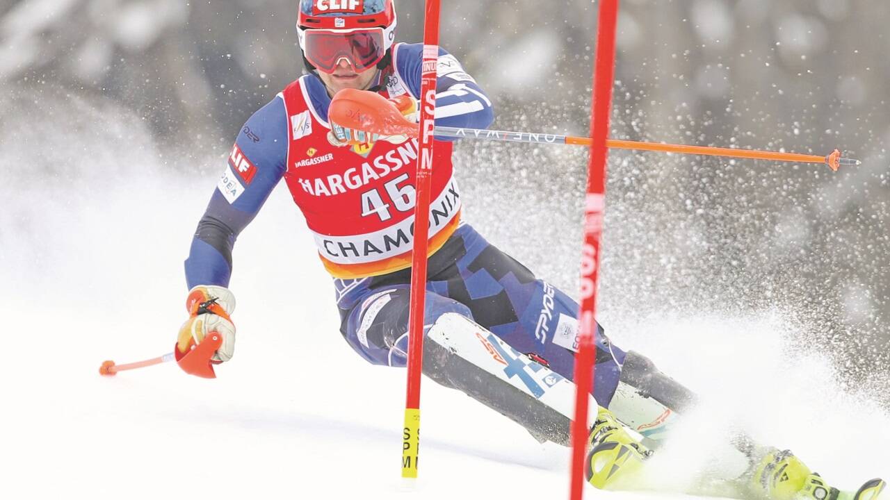 AJ Ginnis auf dem Weg zur Sensation. AJ Ginnis auf dem Weg zur Sensation.