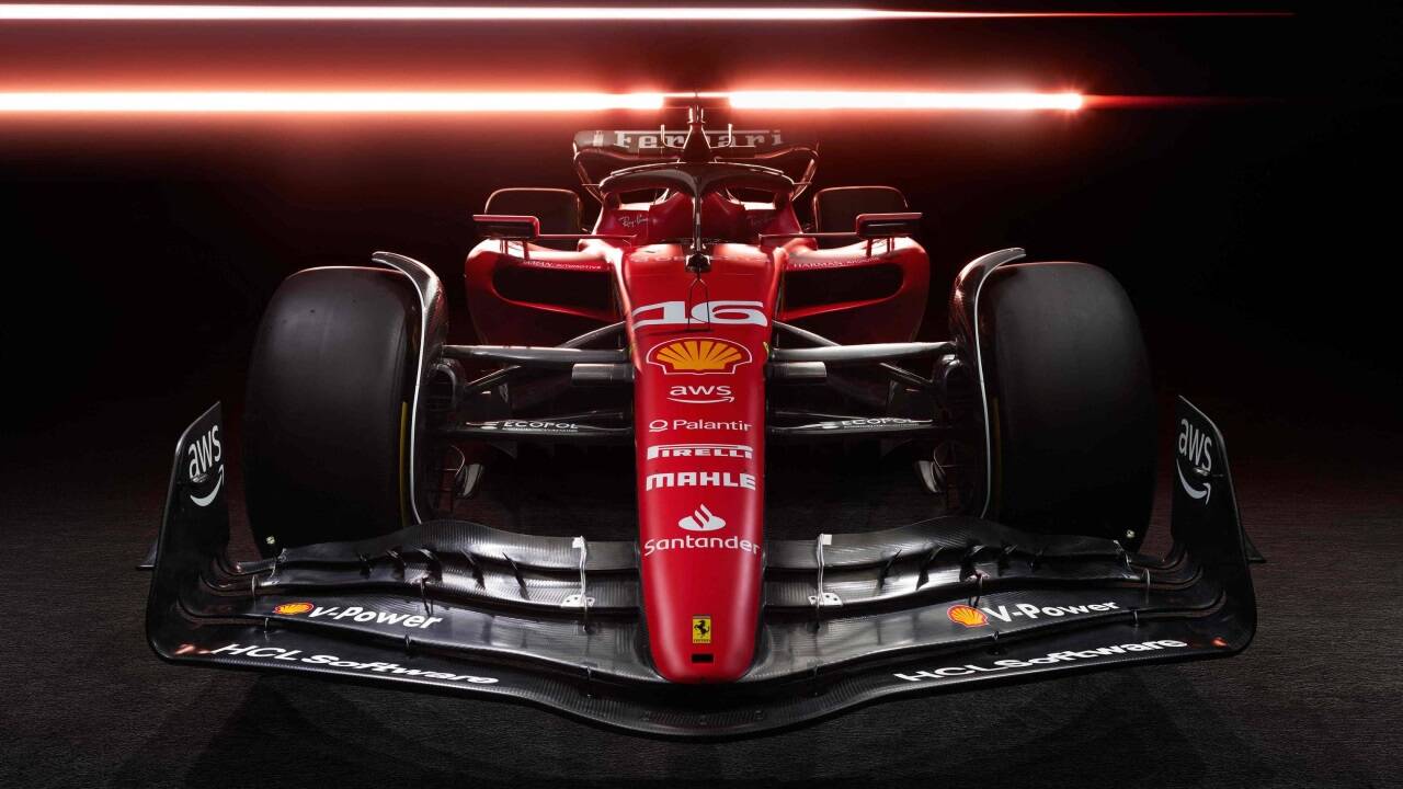 Der neue Ferrari. 
