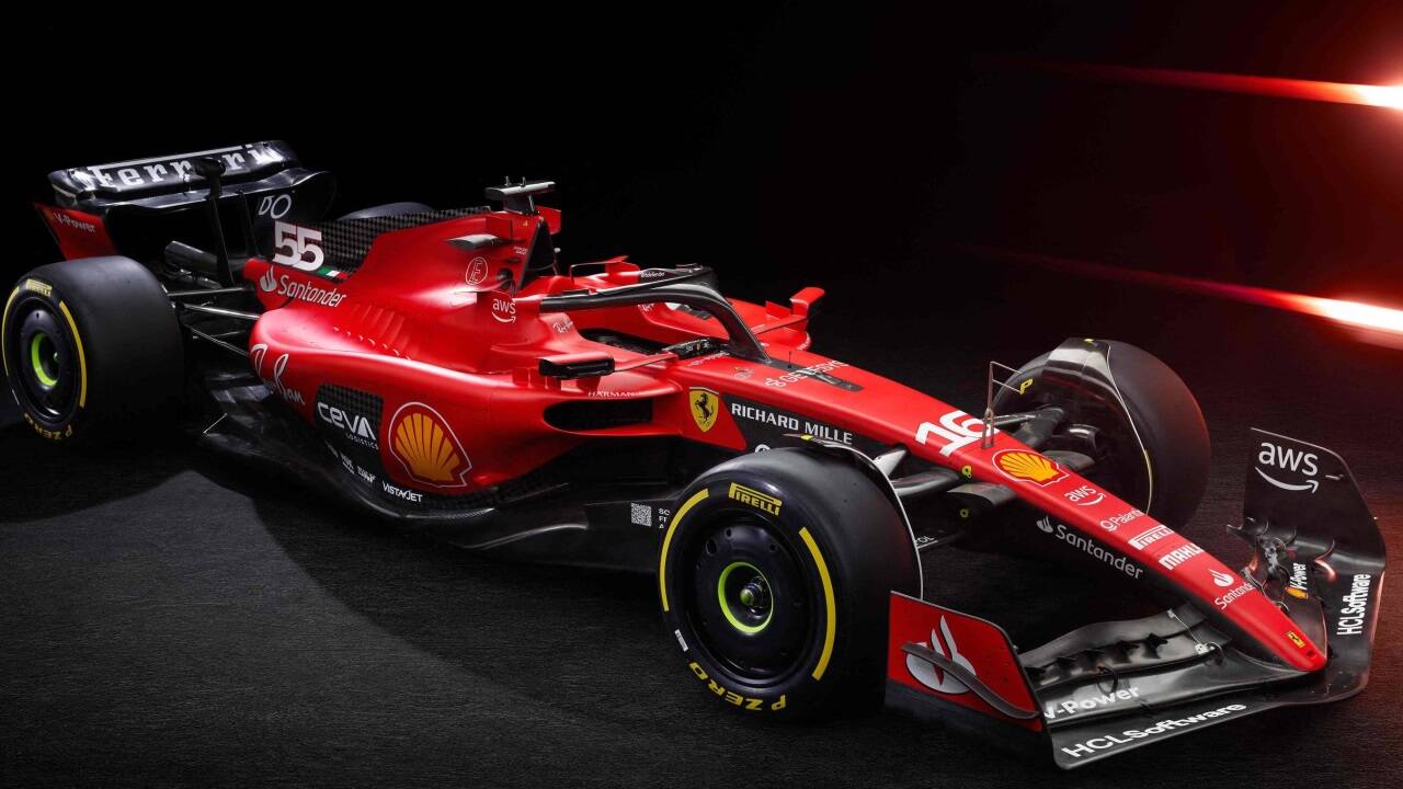 Der neue Ferrari. 