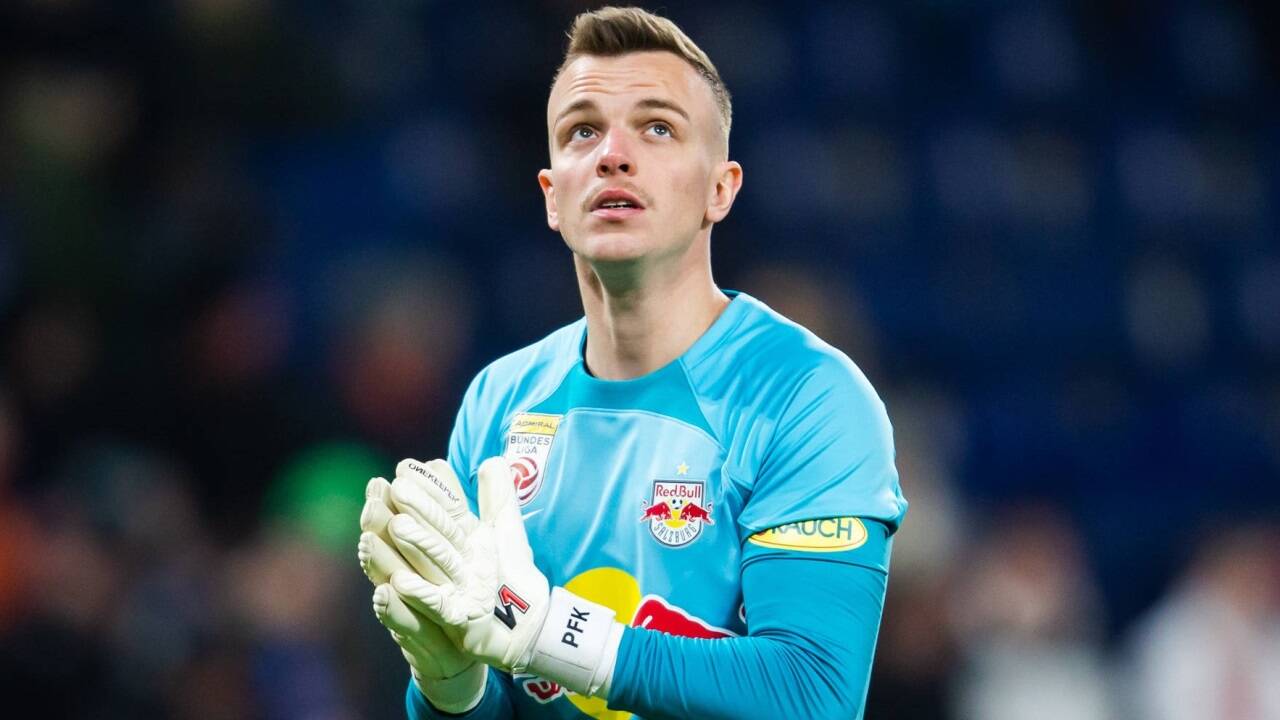 Auf Torhüter Philipp Köhn kann sich Red Bull Salzburg verlassen. 