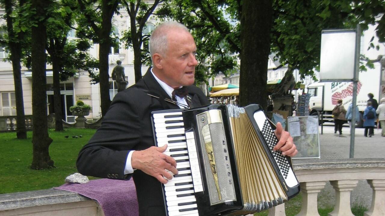 Straßenmusiker im Zug bestohlen: Akkordeon ist weg