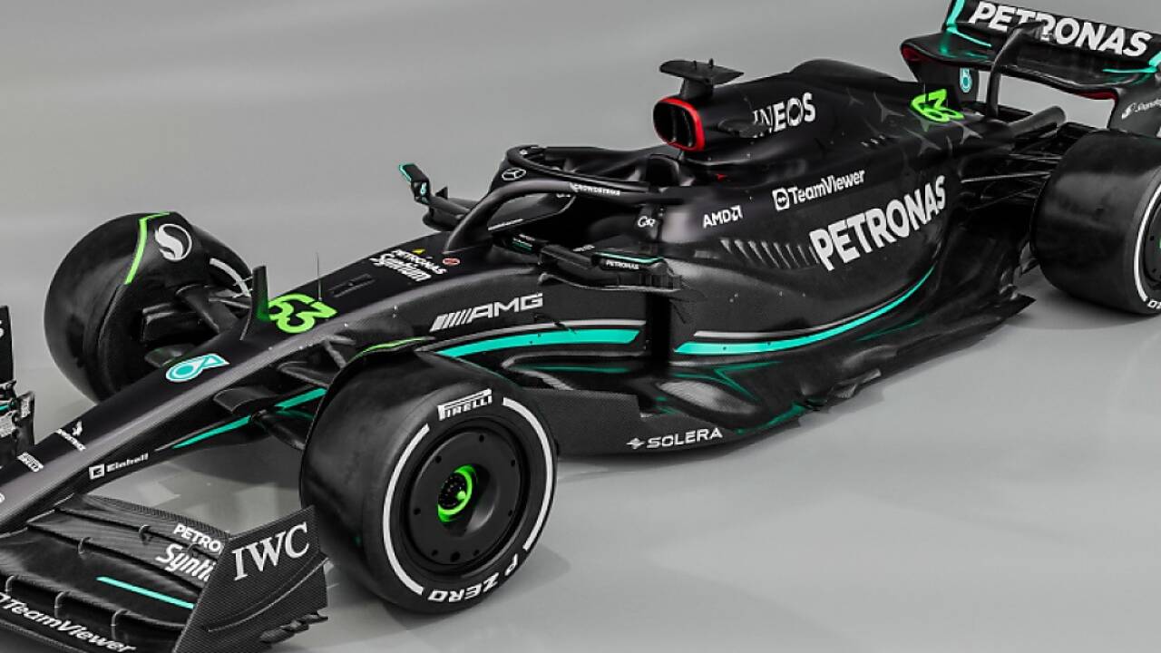 Der neue W14 von Mercedes 