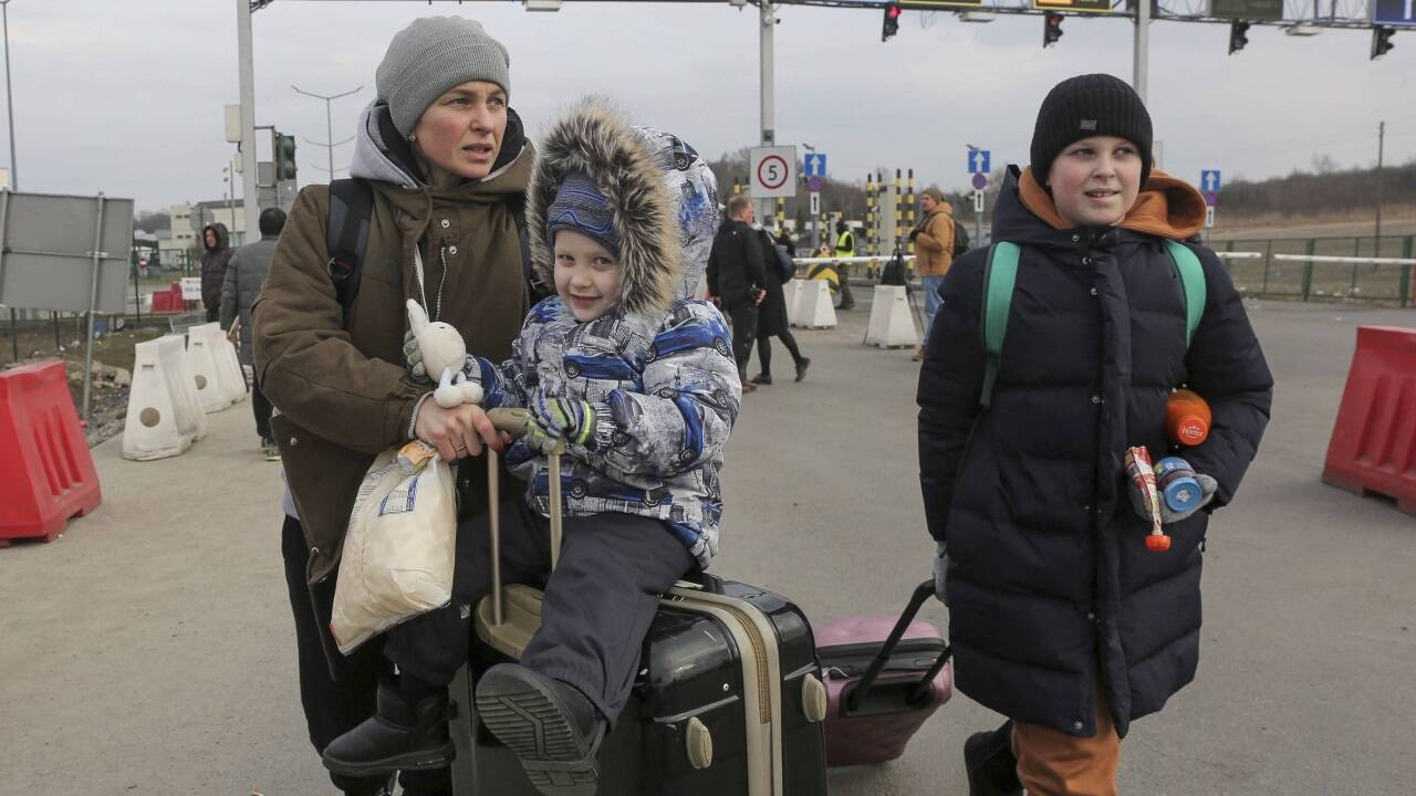 Fast eine Million Menschen aus der Ukraine hat in Polen Zuflucht gefunden. 