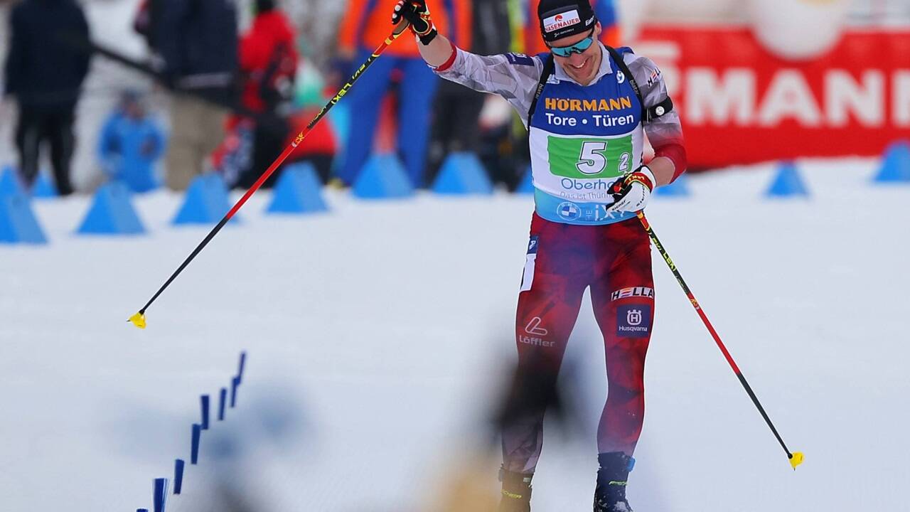 Jubel von Komatz im Zielsprint &Ouml; 