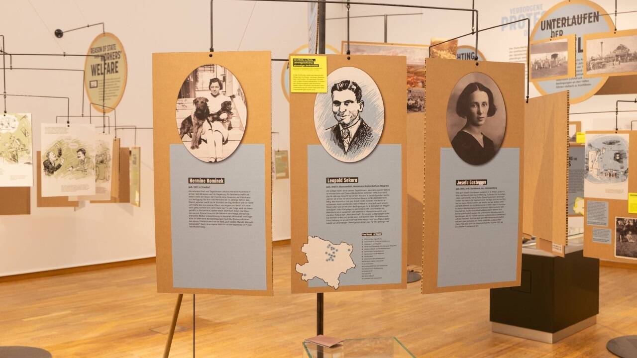 Sonderausstellung: „Aufsässiges Land. Streik, Protest und Eigensinn“ im Haus der Geschichte im Museum Niederösterreich. Sonderausstellung: „Aufsässiges Land. Streik, Protest und Eigensinn“ im Haus der Geschichte im Museum Niederösterreich.