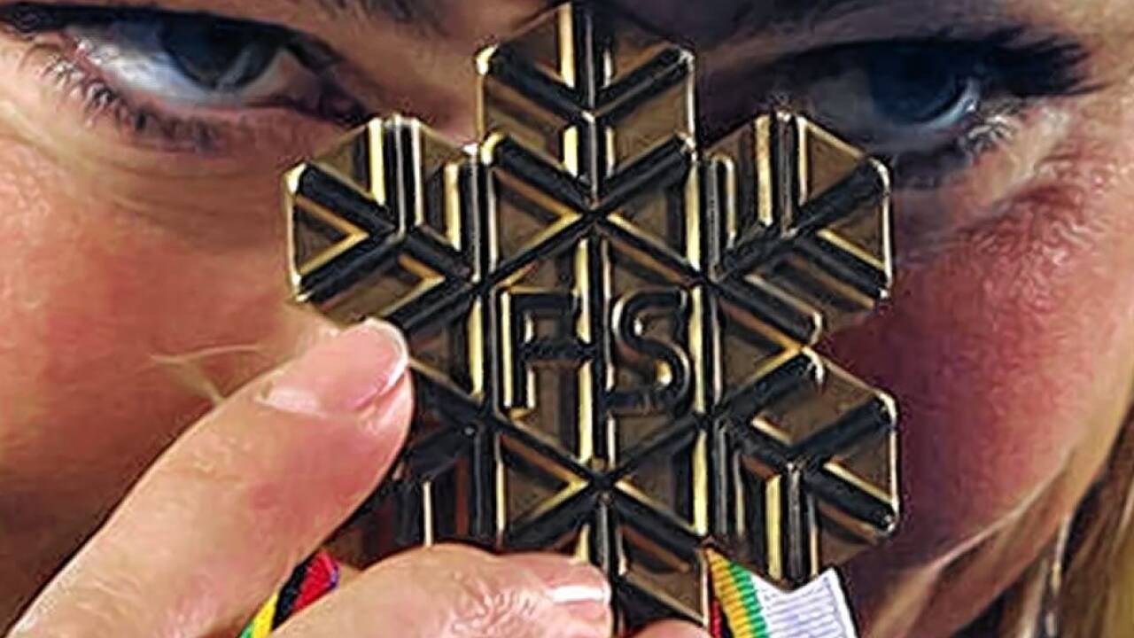 Und manchmal gewinnen die anderen...: US-Star Mikaela Shiffrin mit WM-Goldmedaille.  