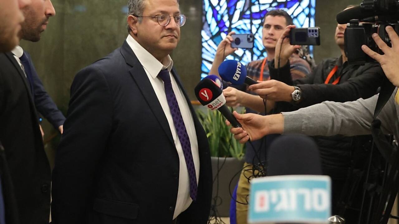Israelischer Minister Itamar Ben-Gvir 