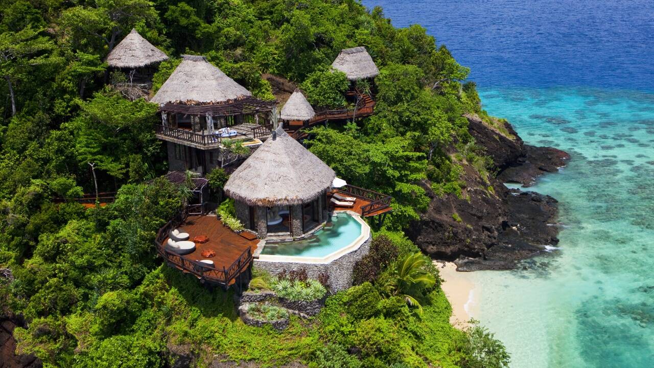 Die Fidschi-Insel Laucala gehört Mateschitz. Ein Manager, der das dortige Luxusresort führte, kümmert sich nun in Salzburg um die Gastrobeteiligungen.  