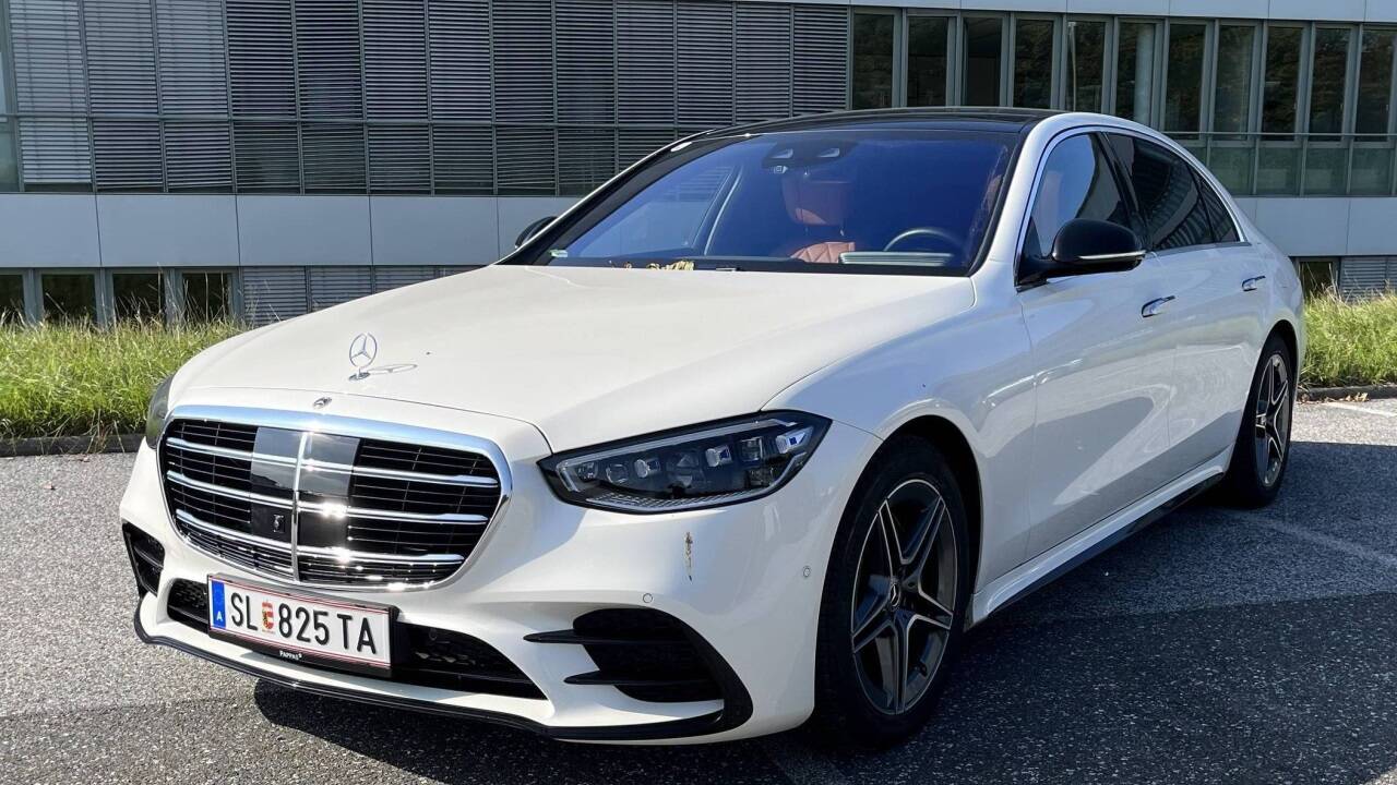Weißer Riese: Der S 580 e lang ist ein technisches Meisterwerk.  