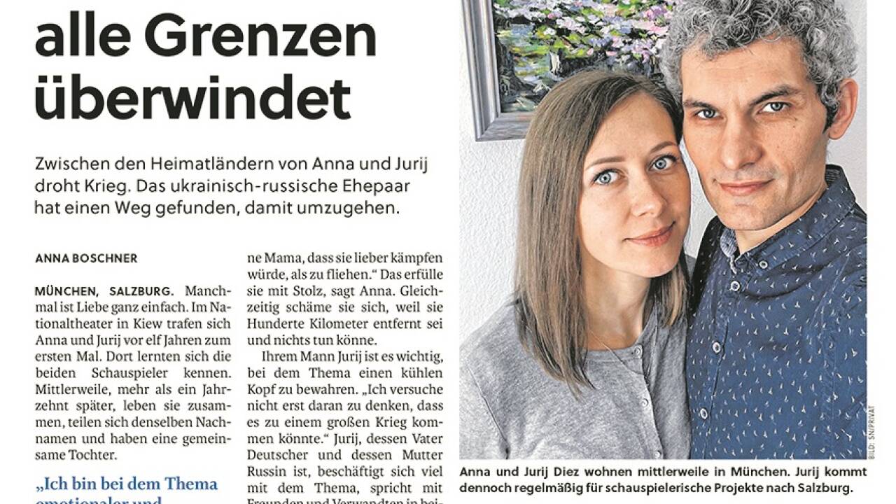 Bereits vor einem Jahr berichteten sie den SN von ihrer Angst vor dem Krieg. 