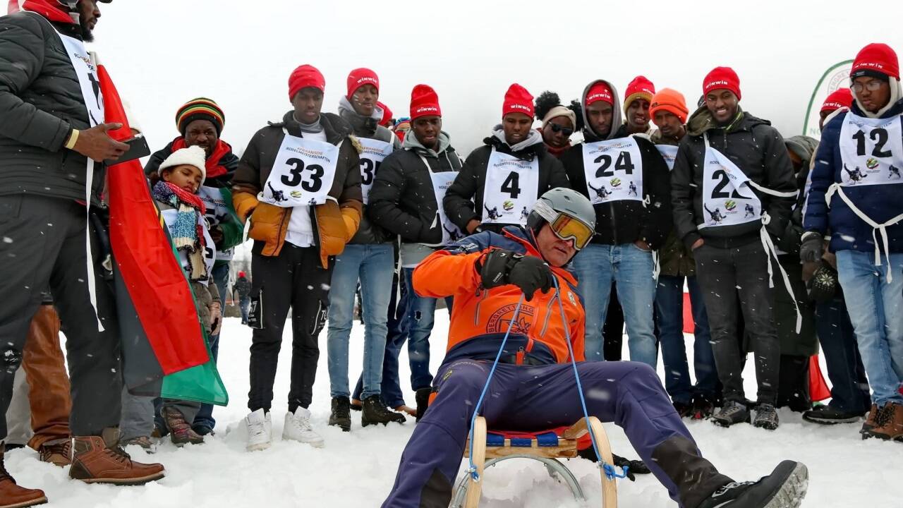 Impressionen der Afrikanischen Rodelmeisterschaften in St. Johann. 