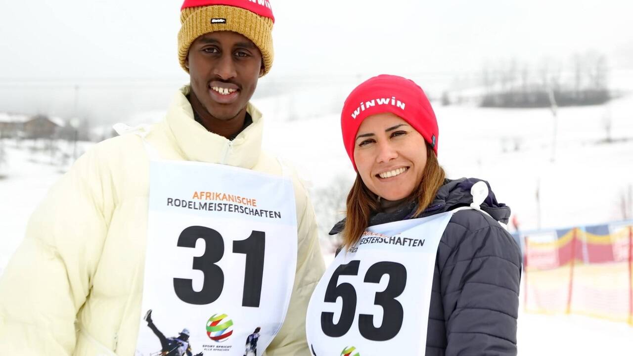 Impressionen der Afrikanischen Rodelmeisterschaften in St. Johann. 