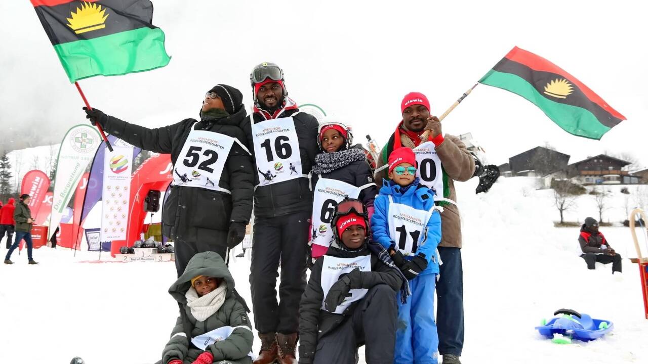 Impressionen der Afrikanischen Rodelmeisterschaften in St. Johann. 