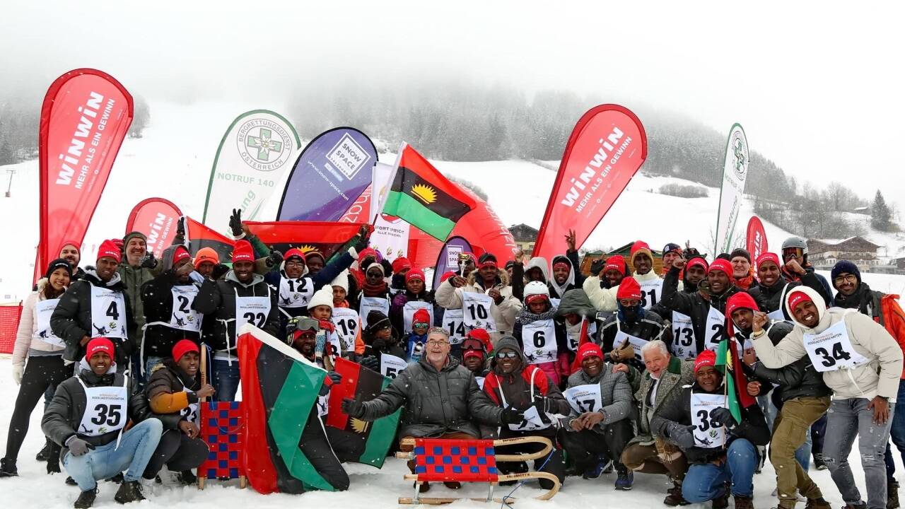 Impressionen der Afrikanischen Rodelmeisterschaften in St. Johann. 