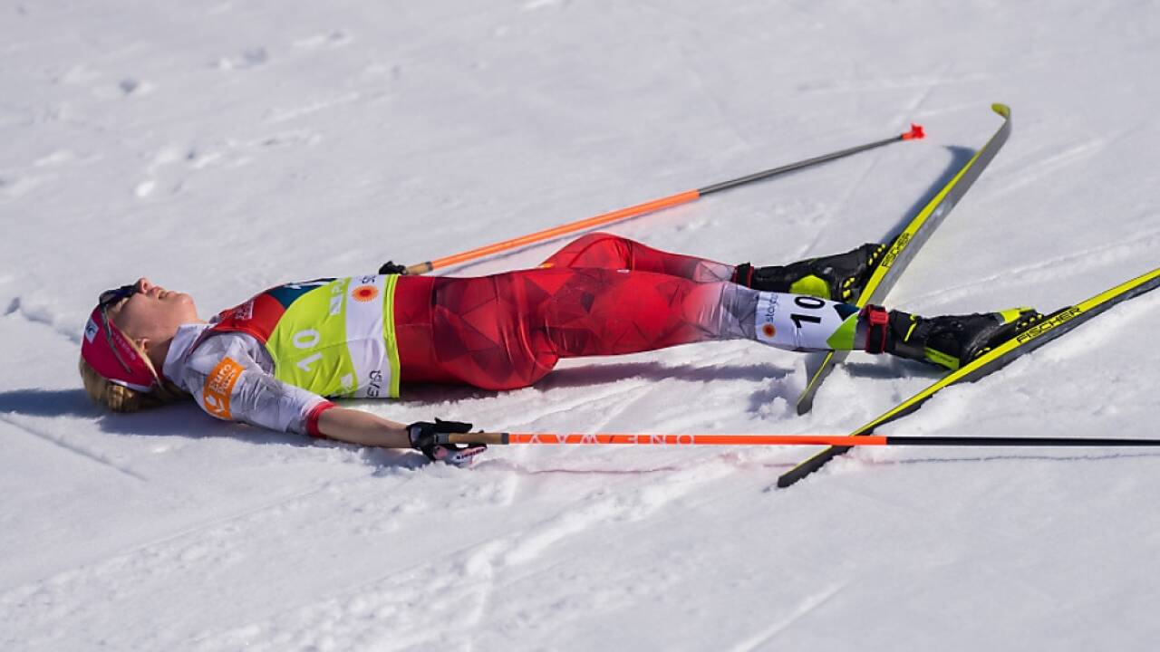 Teresa Stadlober gab sich bis zur Erschöpfung aus 