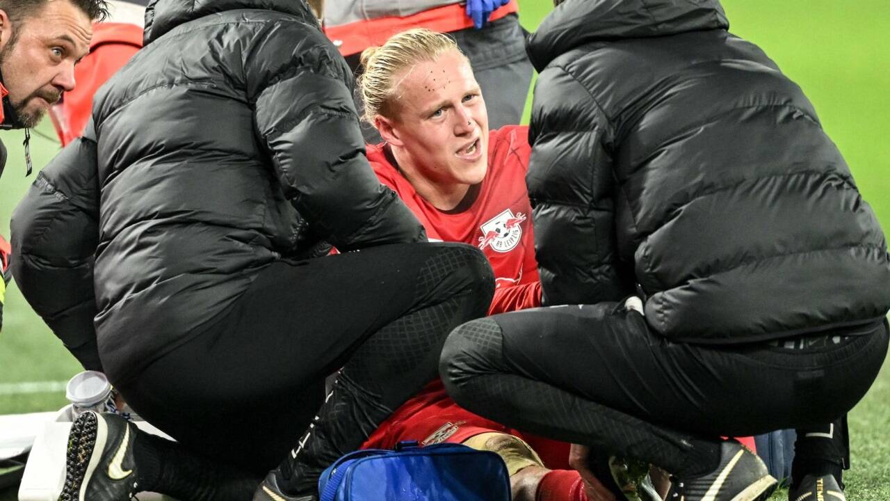 Xaver Schlager verletzte sich gegen Dortmund. 
