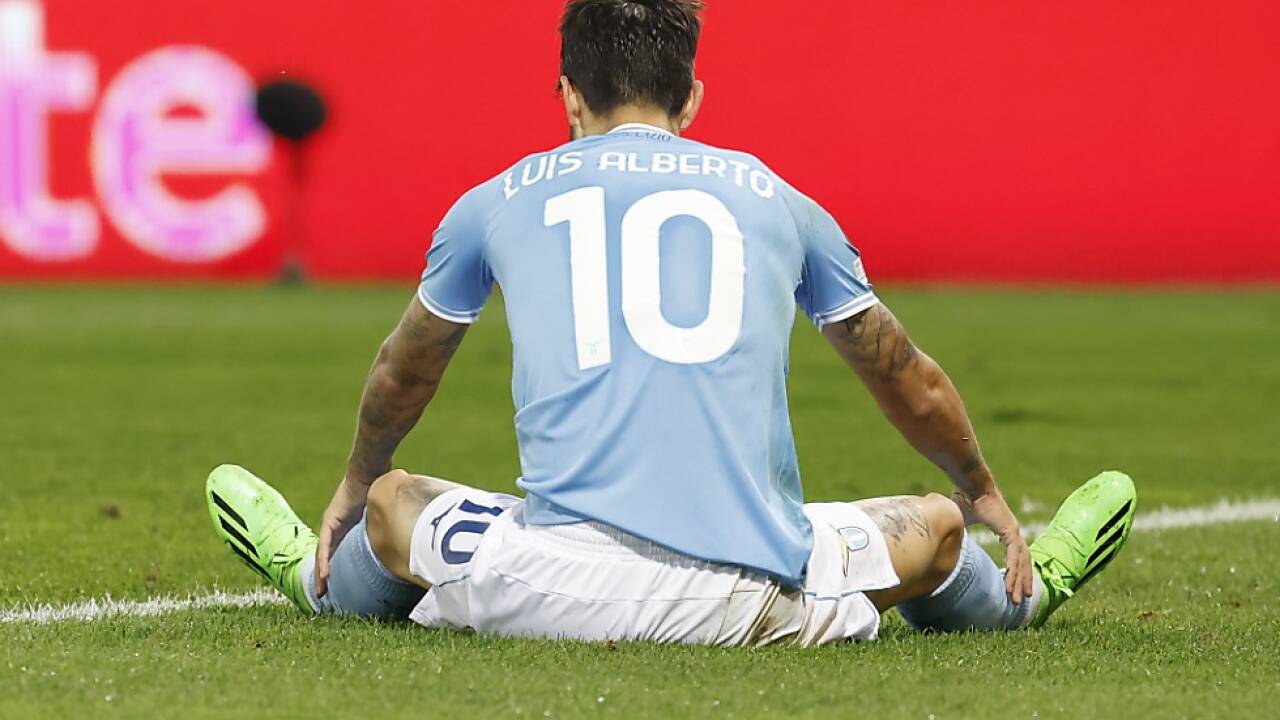 Lazio enttäuschte vor eigenem Publikum. Lazio enttäuschte vor eigenem Publikum.