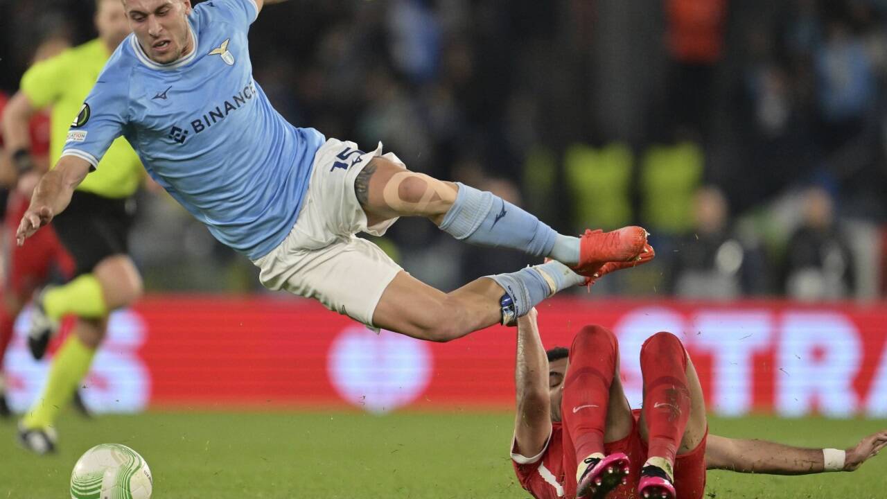 Lazio enttäuschte vor eigenem Publikum. Lazio enttäuschte vor eigenem Publikum.