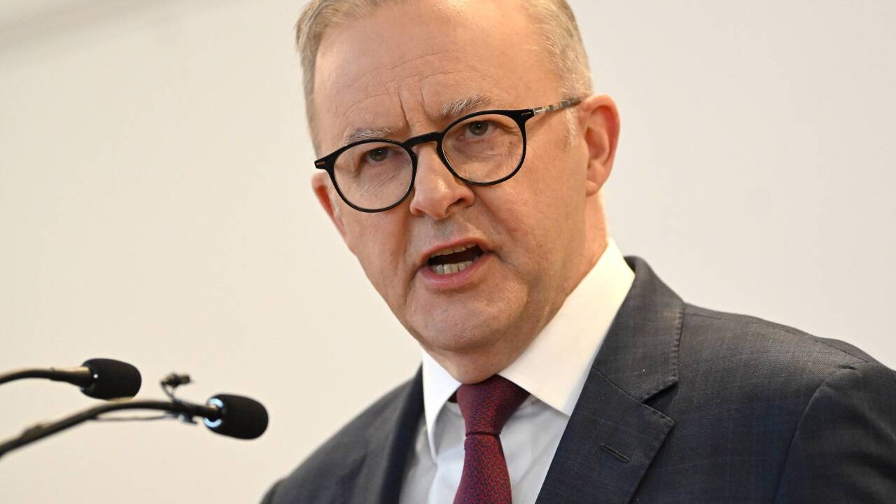 Australiens Premierminister Anthony Albanese. 
