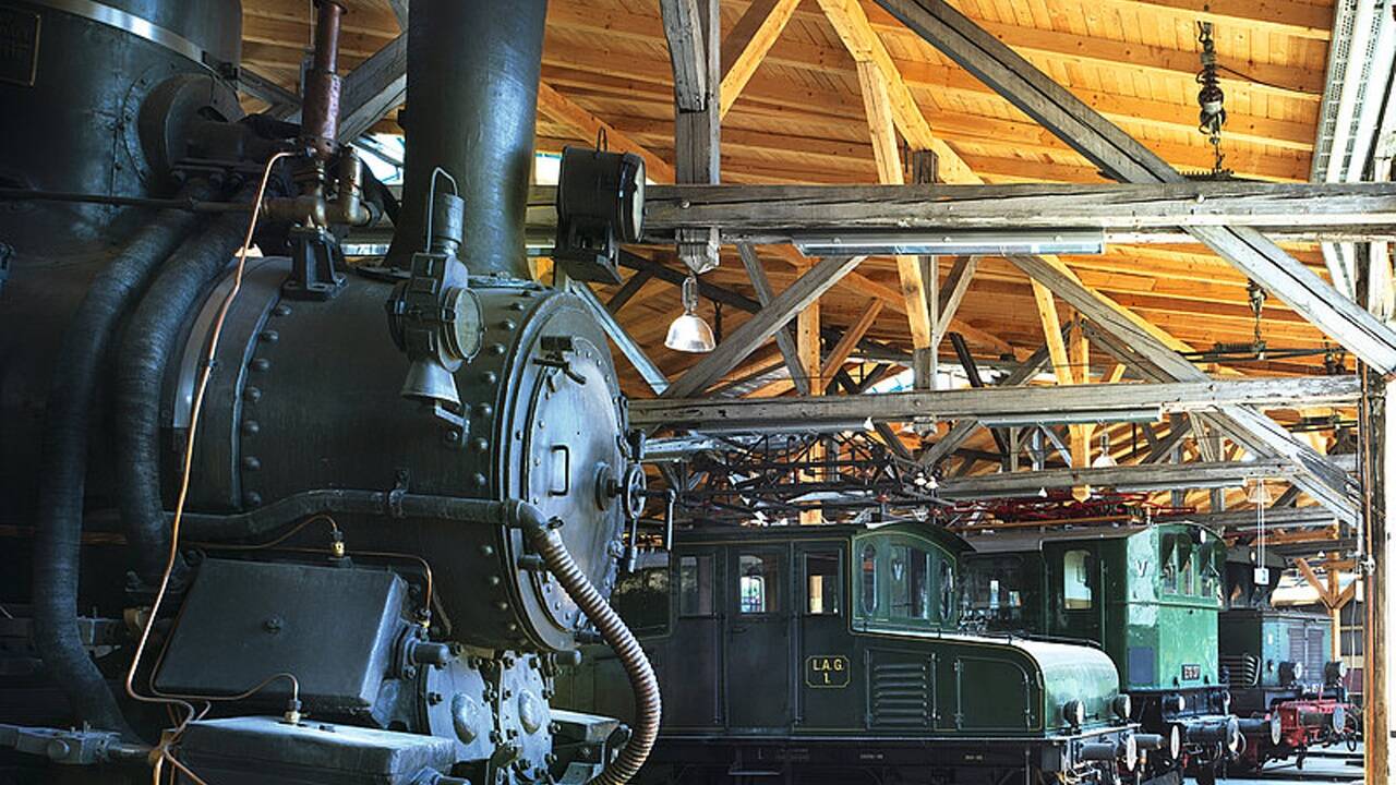 Lassen Sie sich begeistern von 150 Jahren Bahntechnik. 