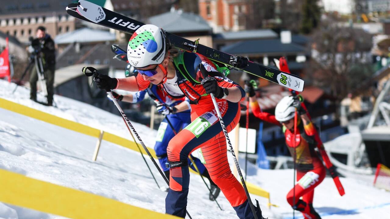 In vertrautem Terrain unterwegs: Johanna Hiemer.  