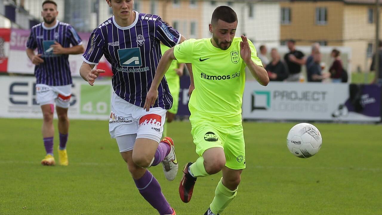 Luka-Nils Sandmayr (l.) und Konstantinos Chatzipirpiridis können zufrieden sein. 