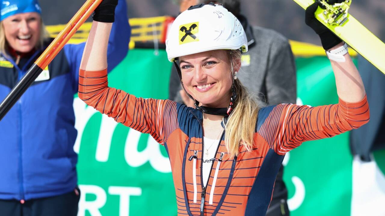 Sarah Dreier jubelt. 