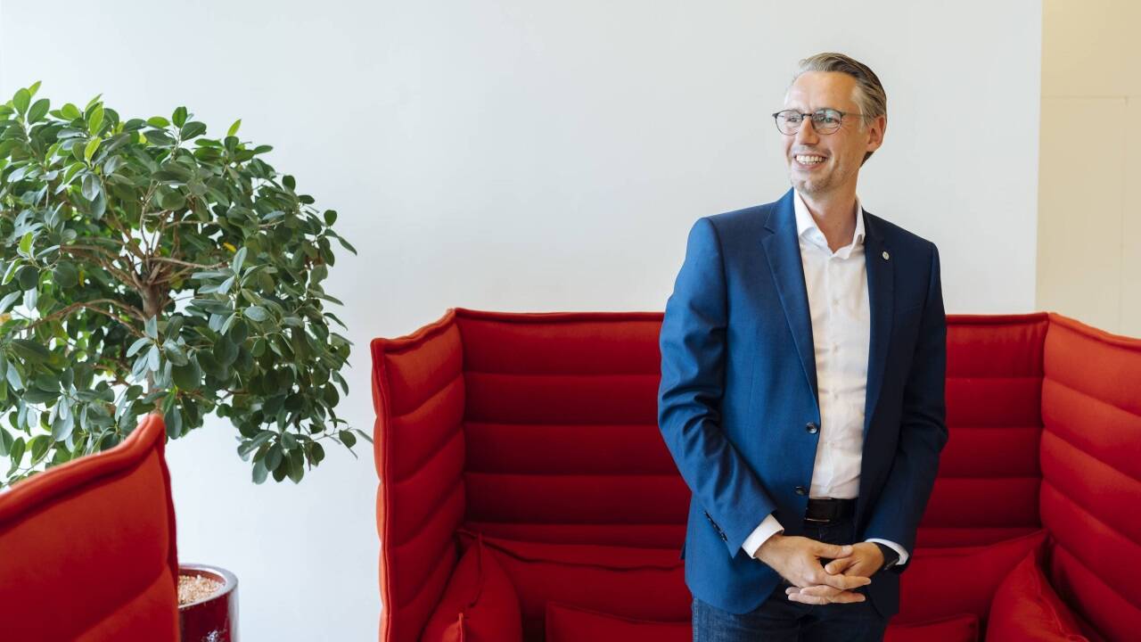 FH-Geschäftsführer Dominik Engel steht auch dem Kollegium vor. FH-Geschäftsführer Dominik Engel steht auch dem Kollegium vor.